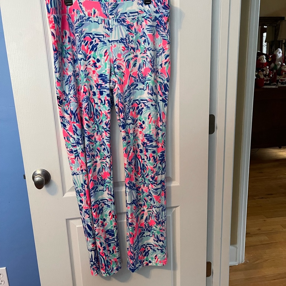 EUC Lilly Pulitzer Velvet pants XL